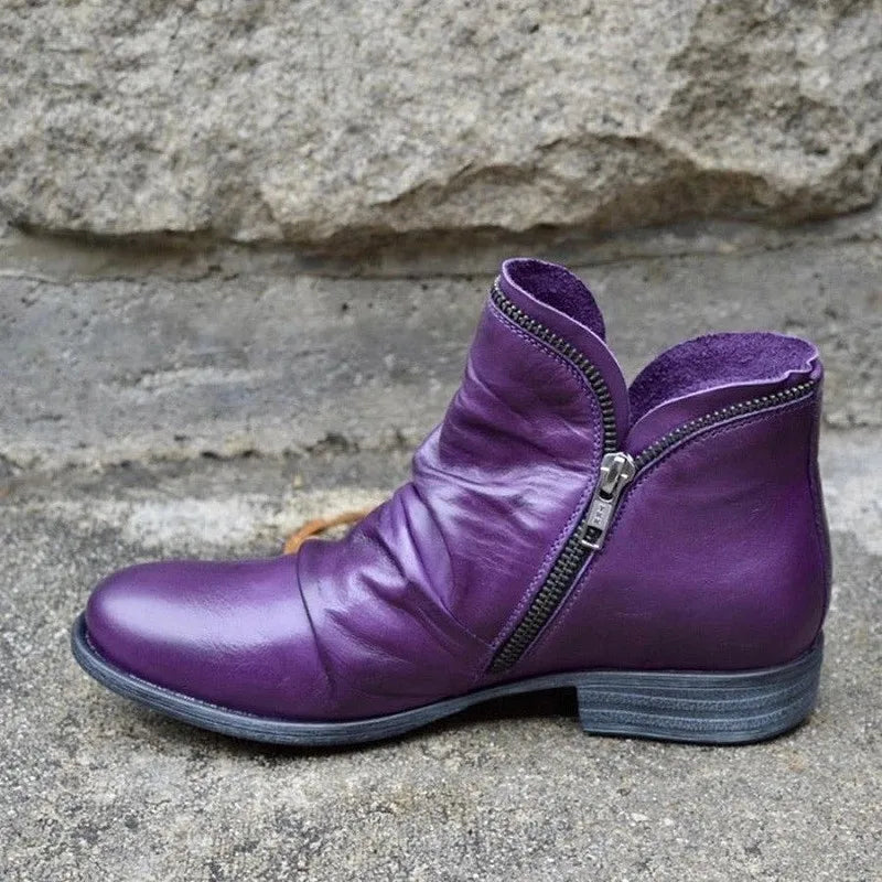 Kaida | Teal Orthopedic Ankle Boots