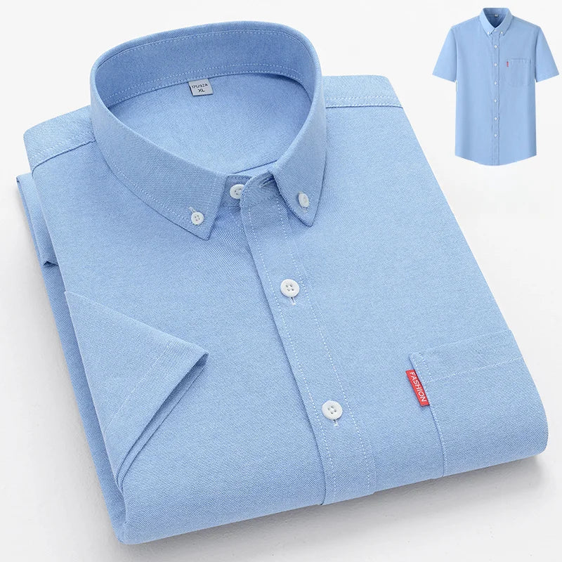 Beckett | Mint Lightweight Cotton Summer Shirt