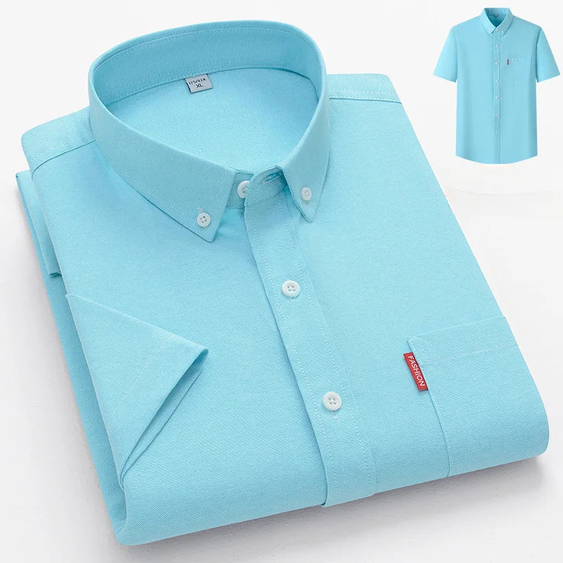 Caelum | Mint Lightweight Cotton Summer Shirt