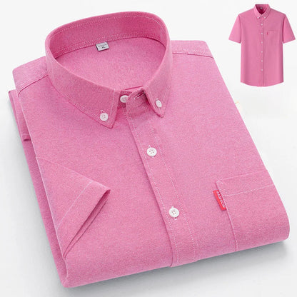 Beckett | Mint Lightweight Cotton Summer Shirt