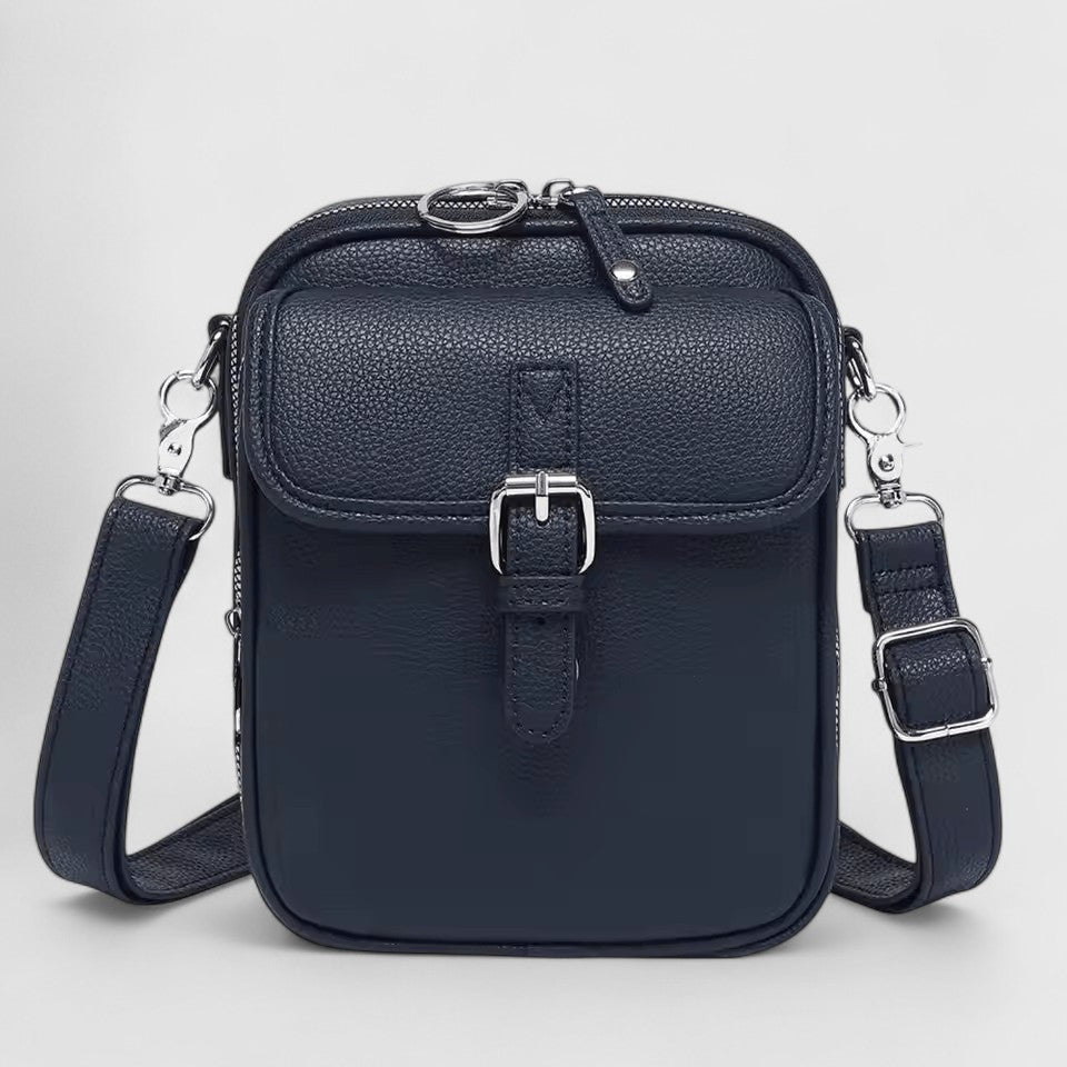 Alethea | Women’s Practical Everyday Shoulder Bag - Soft Leather, Terracotta Brown