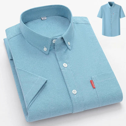 Beckett | Mint Lightweight Cotton Summer Shirt
