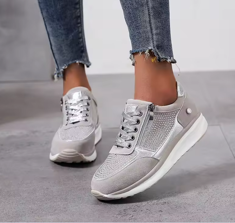 Alethea | Taupe Everyday Ease Sneakers