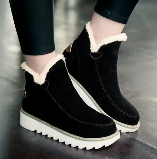 Calantha | Suede Orthopedic Ankle Boots
