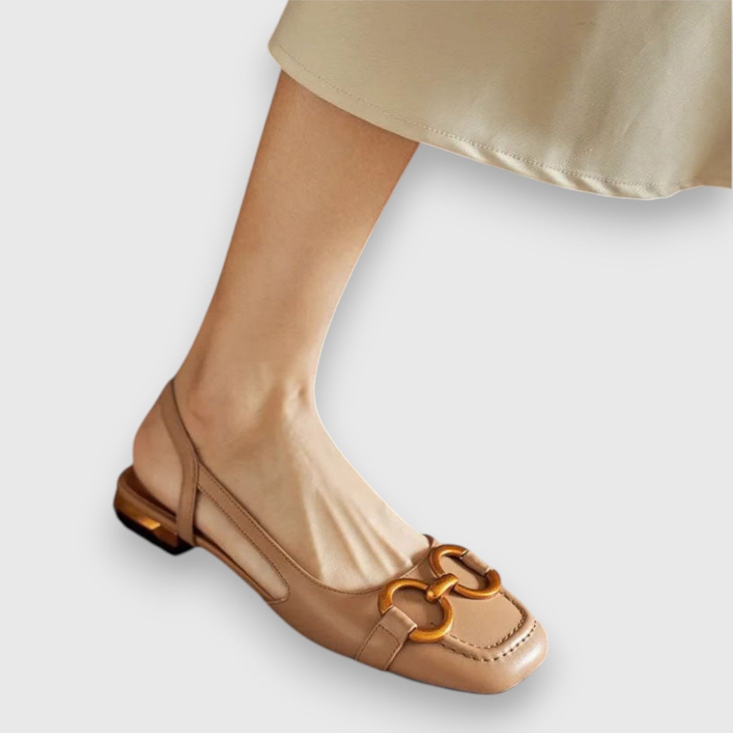 Calista | Elegant Navy Suede Comfortable Sandals