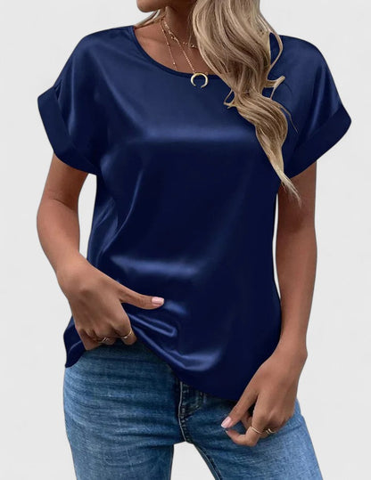 Calantha | Burgundy Elegant Blouse