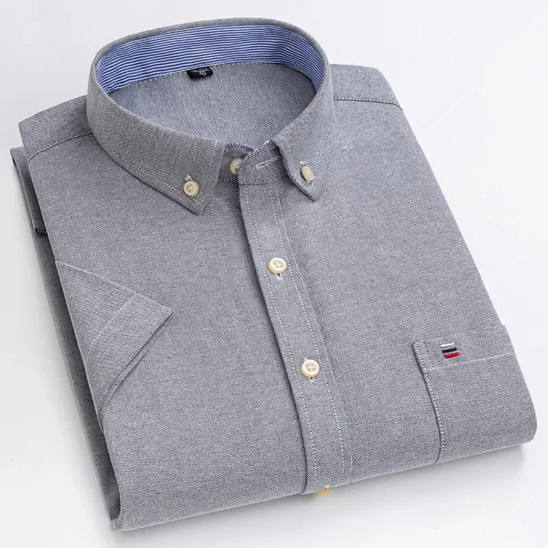Beckett | Elegant Striped Cotton Shirt