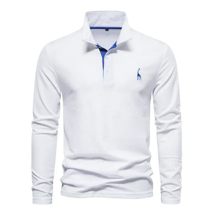 Beckett | Navy Long Sleeve Classic Warm Elegance Pullover