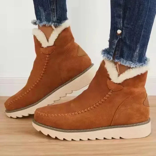 Calantha | Suede Orthopedic Ankle Boots