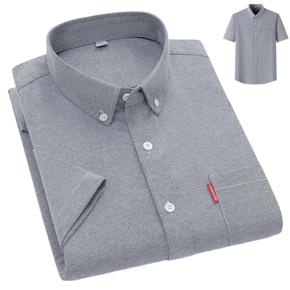 Beckett | Mint Lightweight Cotton Summer Shirt