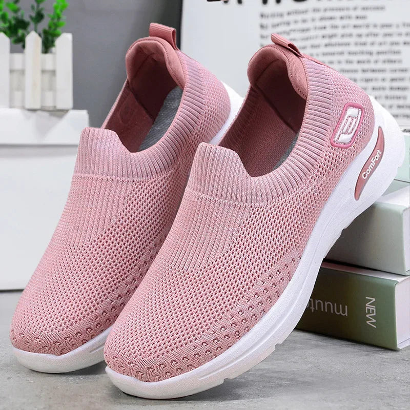 Astrid | Black Knit Everyday Ease Sneakers