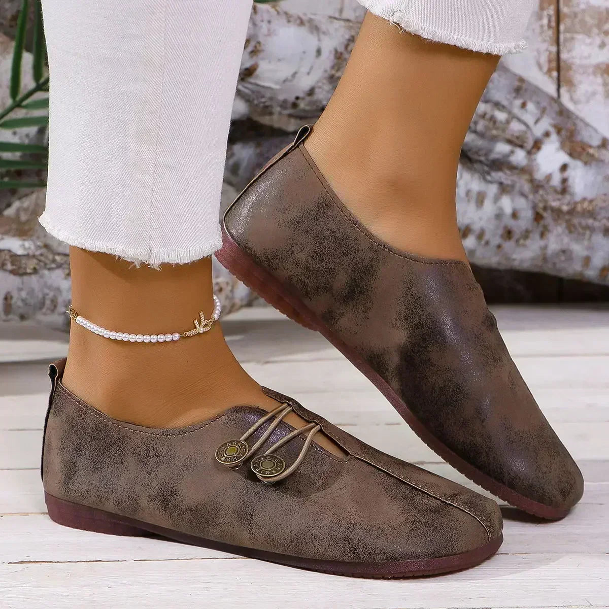 Alethea | Black Soft Suede Women's Loafers