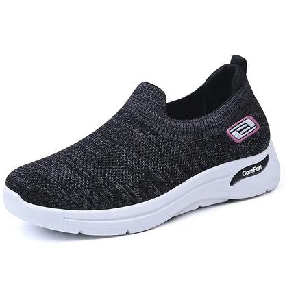Astrid | Black Knit Everyday Ease Sneakers