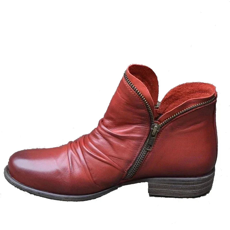 Kaida | Teal Orthopedic Ankle Boots