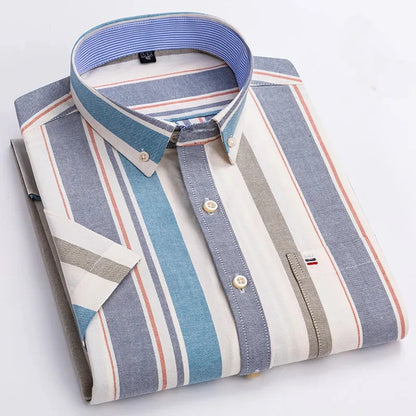 Beckett | Elegant Striped Cotton Shirt