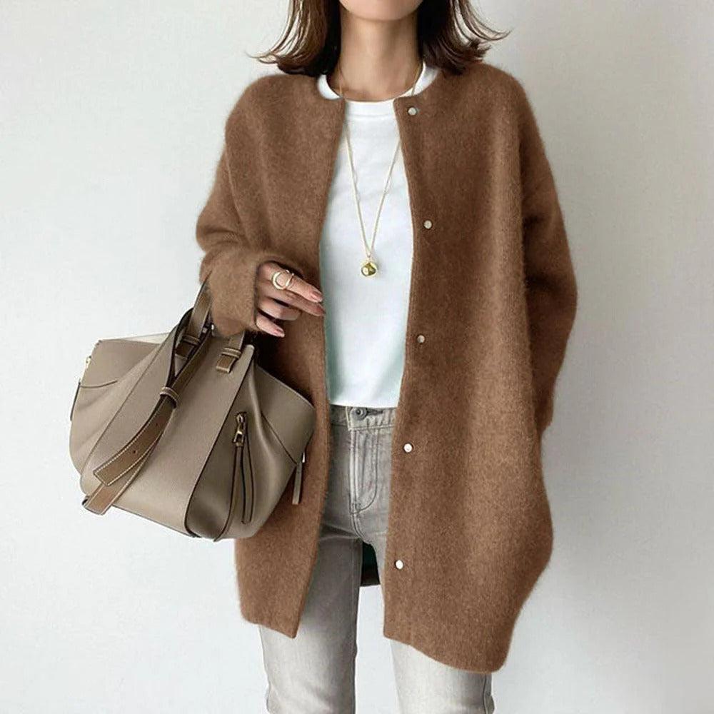 Aurelia | Beige Relaxed Fit Coat