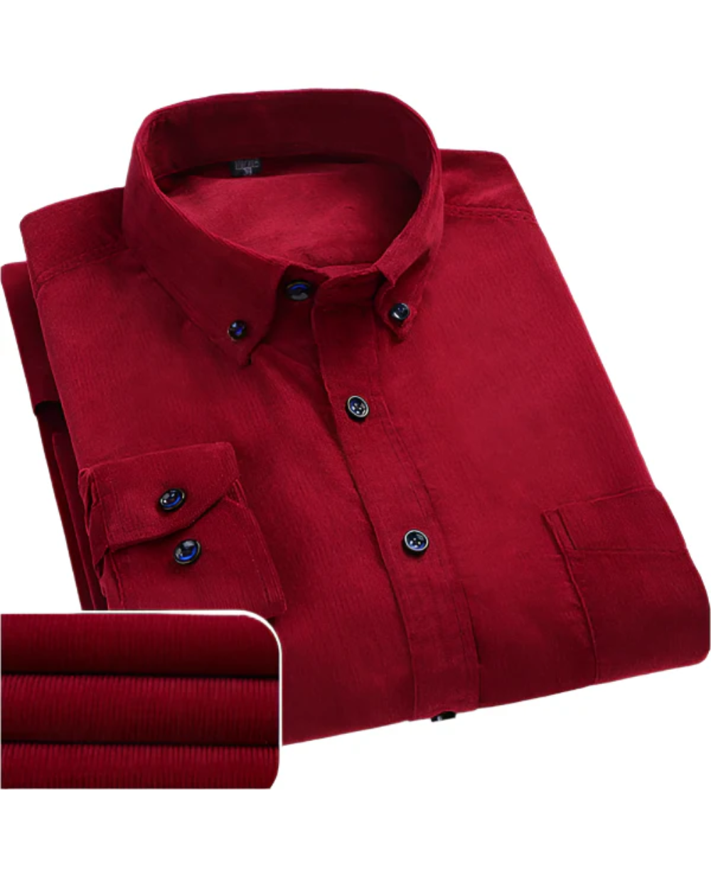Beckett | Burgundy Luxury Dress Shirt