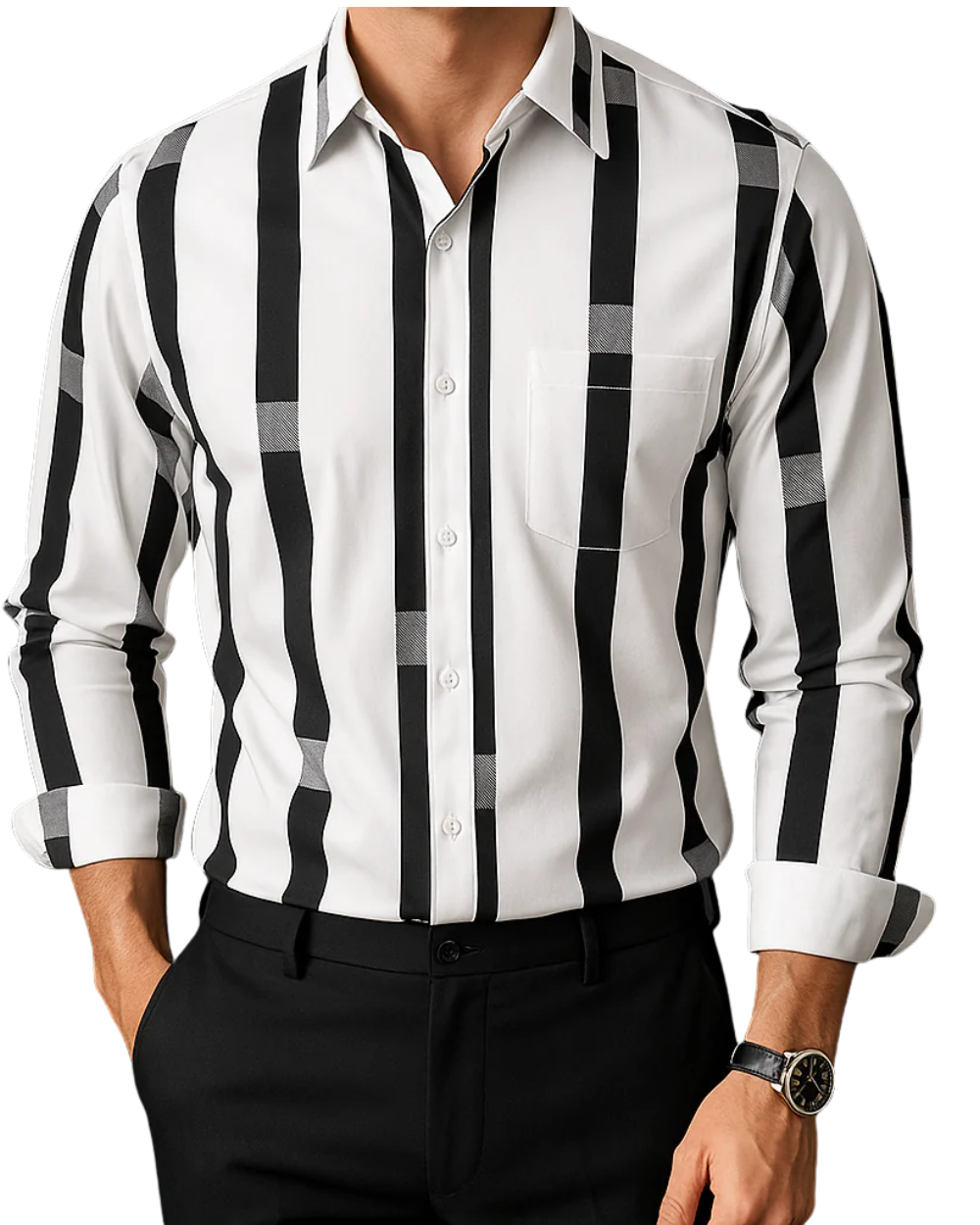 Beckett | Brown Tan Stylish Cotton Shirt
