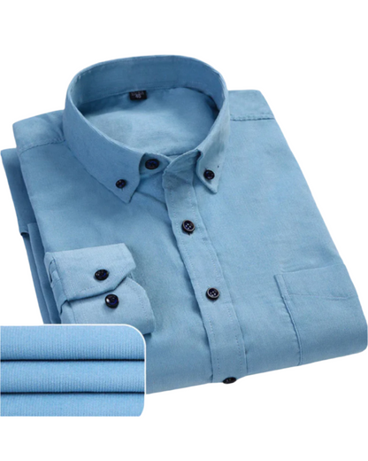 Beckett | Burgundy Luxury Dress Shirt