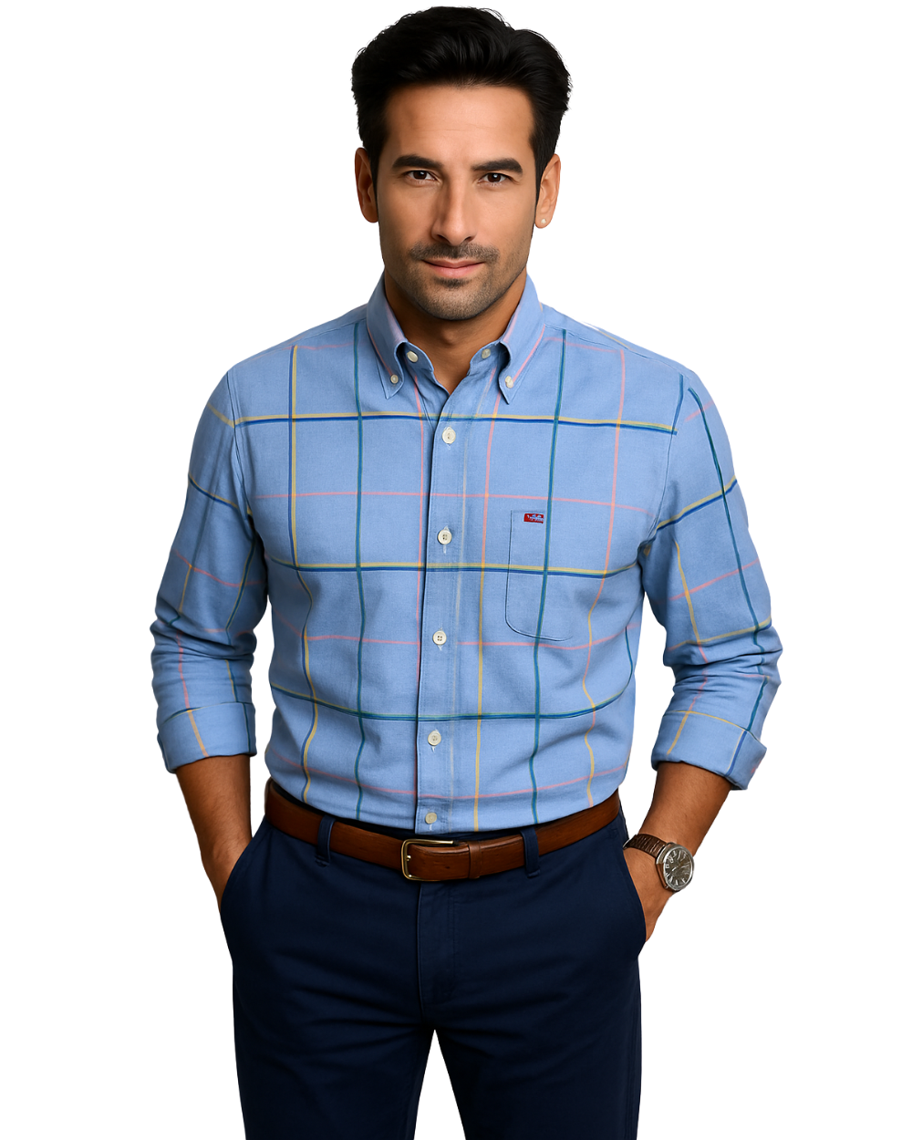 Beckett | Elegant Striped Cotton Shirt