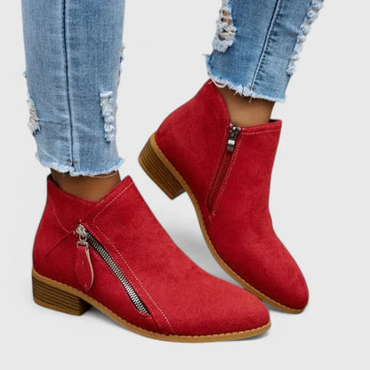 Calantha | Denim Blue Orthopedic Boots