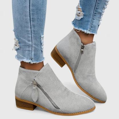 Calantha | Denim Blue Orthopedic Boots