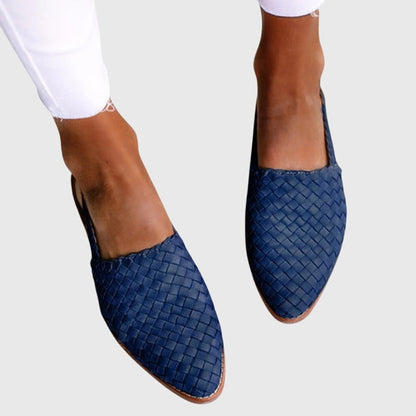 Calista | Woven Tan Orthopedic Sandals