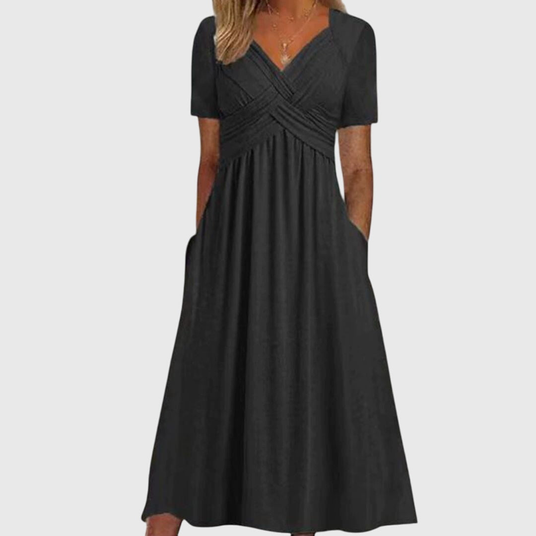 Calista | Mint Green Flattering Maxi Dress