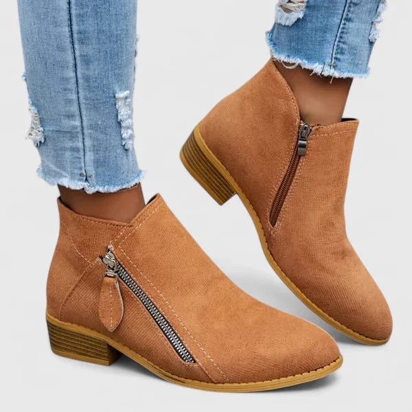 Calantha | Denim Blue Orthopedic Boots