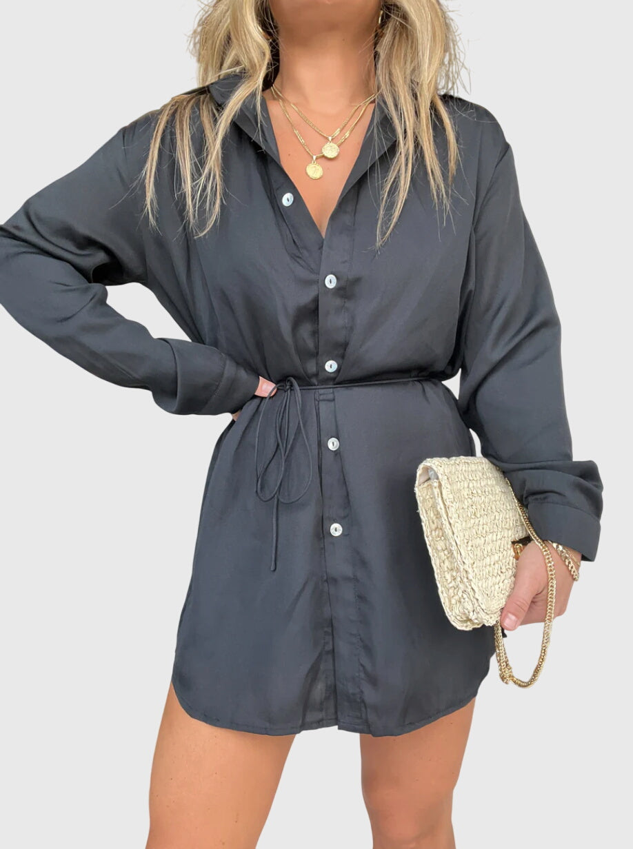 Astrid | Maroon Elegant Romper Dress