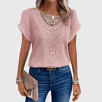 Willow | Cream Elegant Ibiza Style Blouse