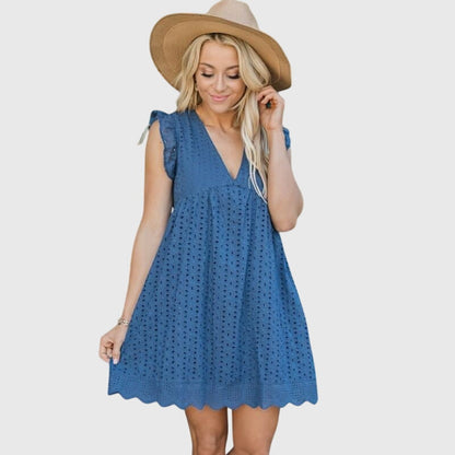 Alethea | Black 2 In 1 Summer Dress