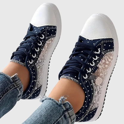 Calista | Blue Denim Orthopedic Sneakers