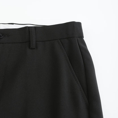 Beckett | Slim Fit Black Stretch Pants