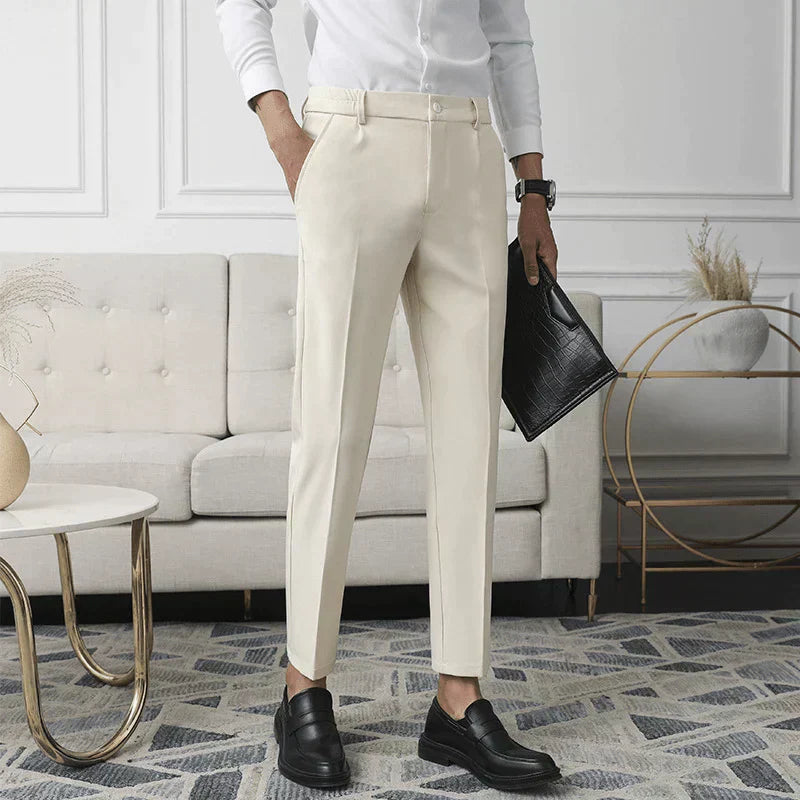 Beckett | Beige Augusto Stretch Pants