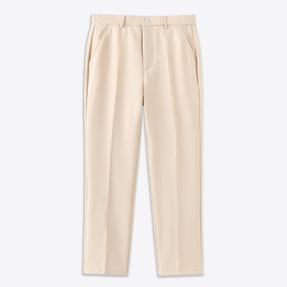Beckett | Slim Fit Black Stretch Pants