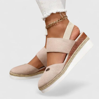 Calista | Black Suede Sophisticated Sandals