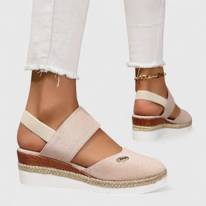Calista | Black Strappy Orthopedic Sandals