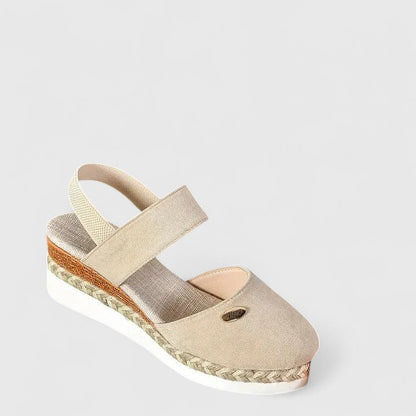 Calista | Black Strappy Orthopedic Sandals