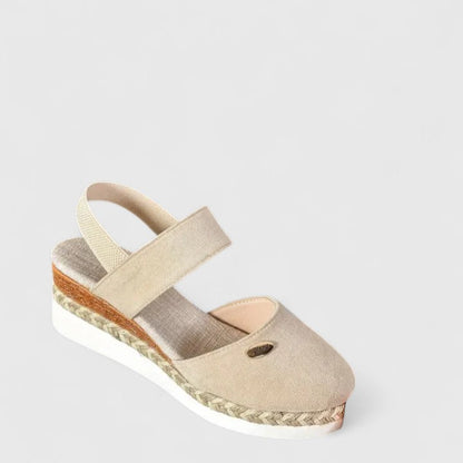 Calista | Black Suede Sophisticated Sandals