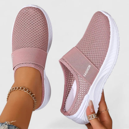 Calista | Beige Knit Orthopedic Shoes