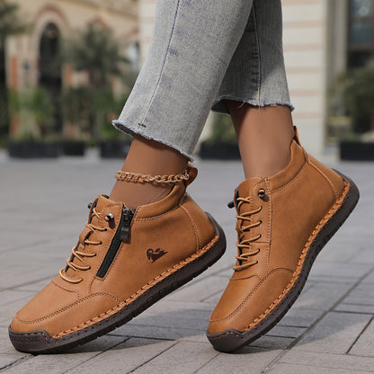 Kalynda | Grey Suede Orthopedic Shoes