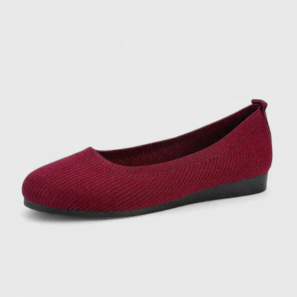 Calantha | Beige Knit Orthopedic Shoes