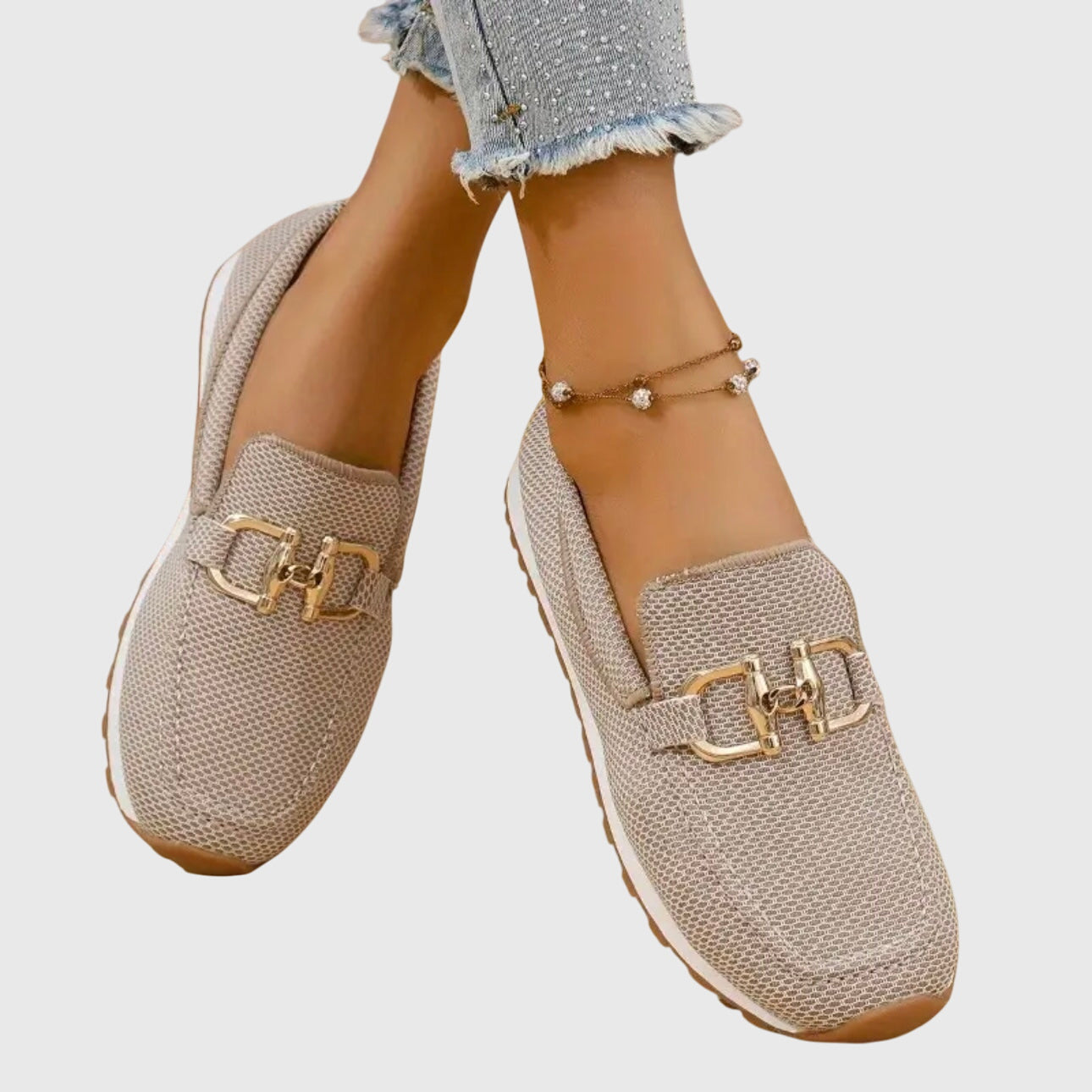 Calista | Blue Denim Orthopedic Loafers