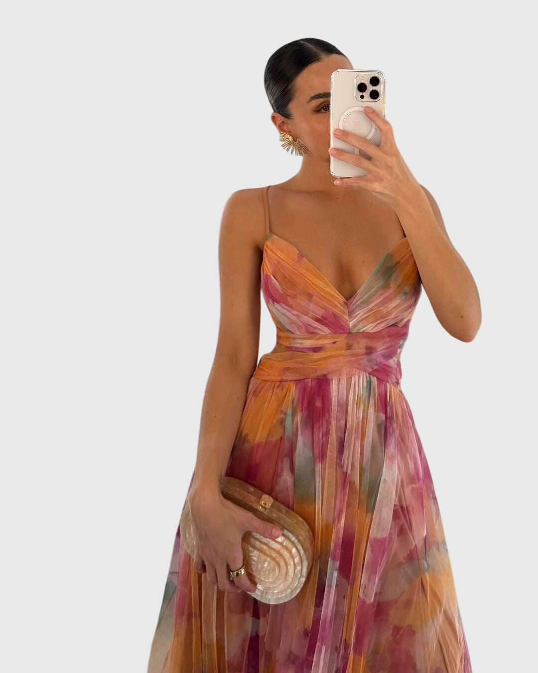 Calista | Vibrant Floral Maxi Dress