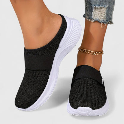 Calista | Beige Elastic Orthopedic Shoes