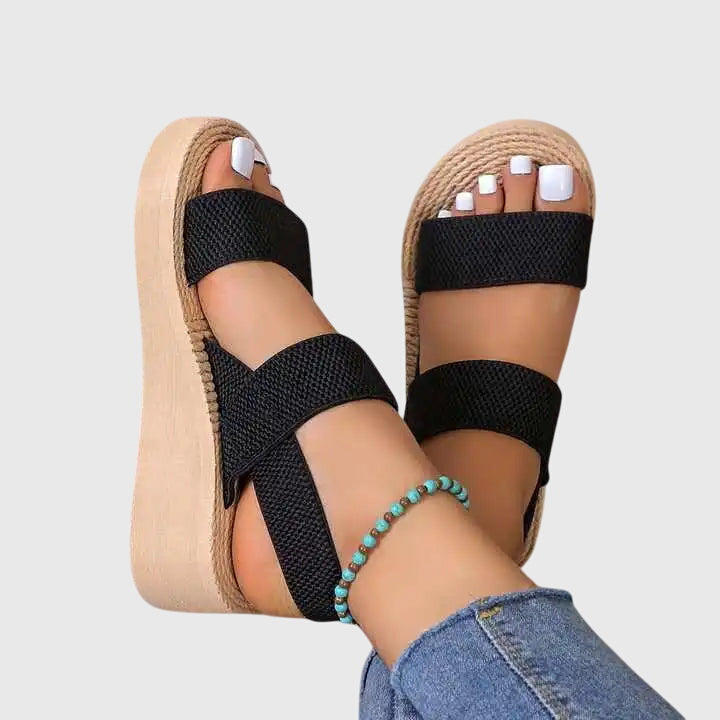 Alethea | Beige Stylish Orthopedic Sandals
