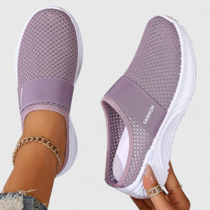 Calista | Beige Elastic Orthopedic Shoes