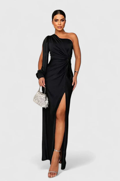 Kalindi | Olive Elegant Maxi Dress