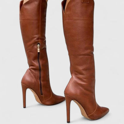 Calantha | Black High-Cut Orthopedic Boots